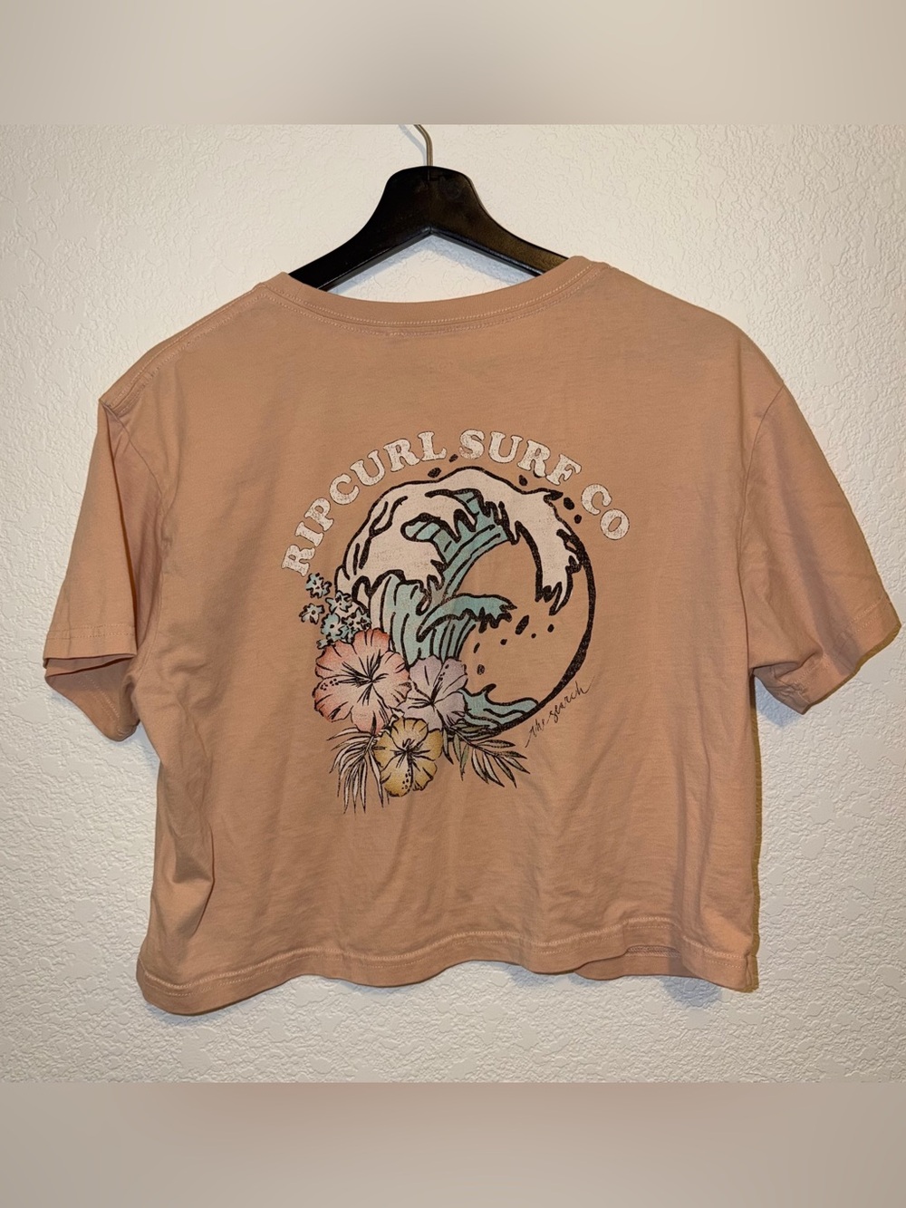 Rip Curl Surf Co Baby Tee cropped t shirt The Search